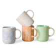 SayMOJO 17oz Ceramic Coffee Mugs – Set of 4