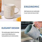 SayMOJO 17oz Ceramic Coffee Mugs – Set of 4