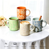 SayMOJO 17oz Ceramic Coffee Mugs – Set of 4