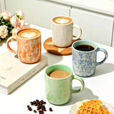 SayMOJO 17oz Ceramic Coffee Mugs – Set of 4